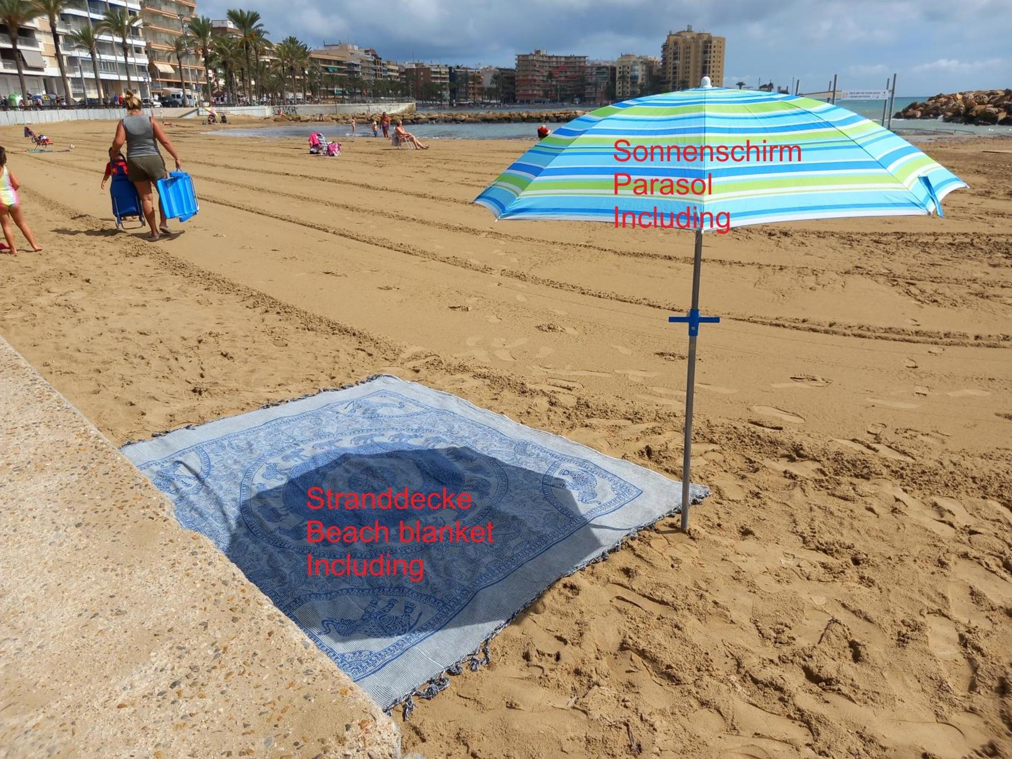 Macarena III Apartments, 300 Meter Zu Playa Del Cura Torrevieja Eksteriør bilde